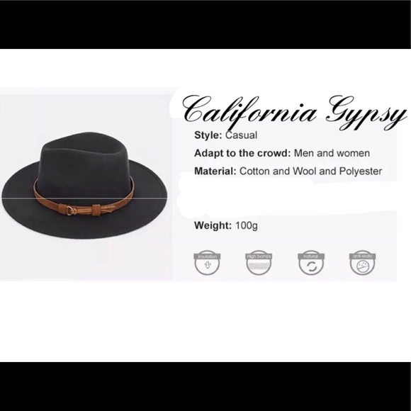 Boho Chic Rancher Western Gypsy Hat 🎉RESTOCKED🎉 - Picture 4 of 7